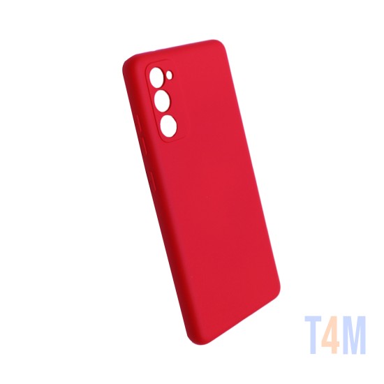 Capa de Silicone para Samsung Galaxy S20 FE Vermelho